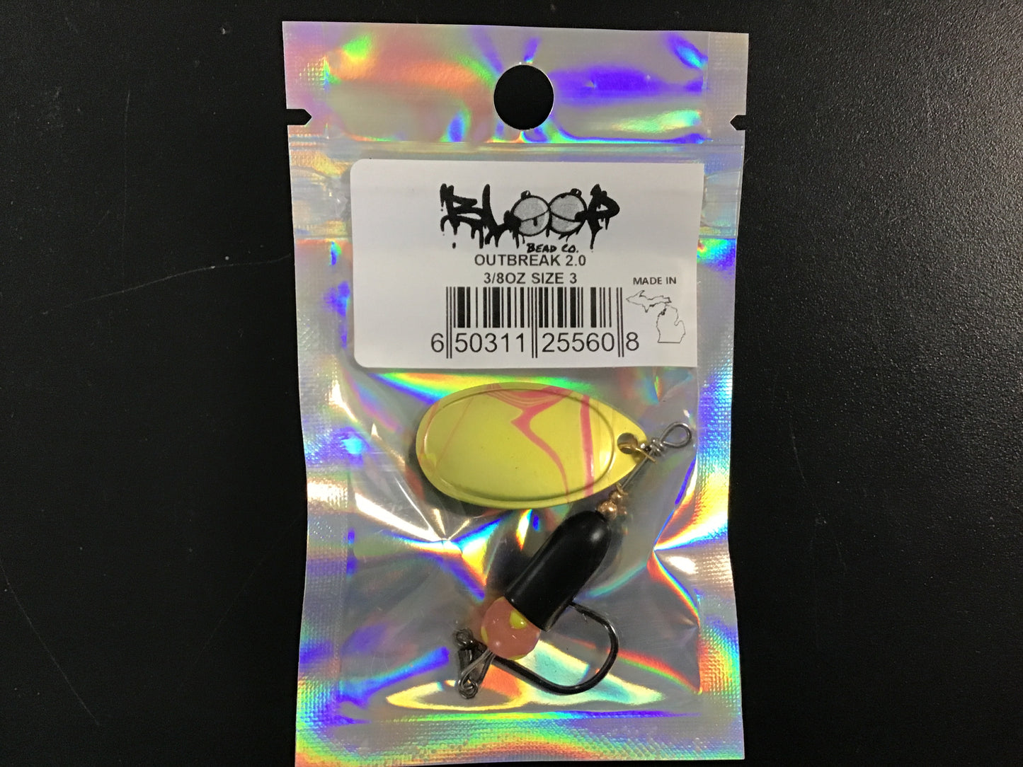 Outbreak 2.0 spinner 3/8 oz Sz3