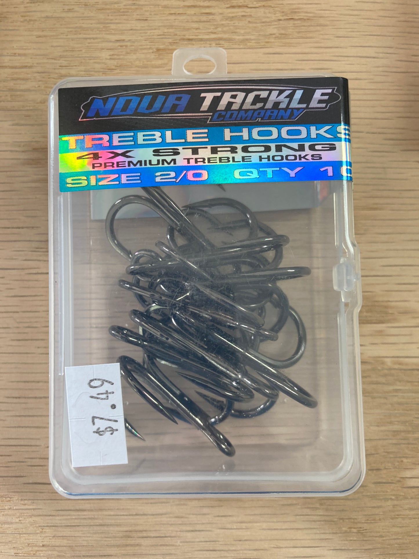 2/0 Treble hooks size 2/0