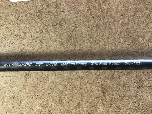 NTC 509MHXF spinning rod 5’9” walleye jigging rod