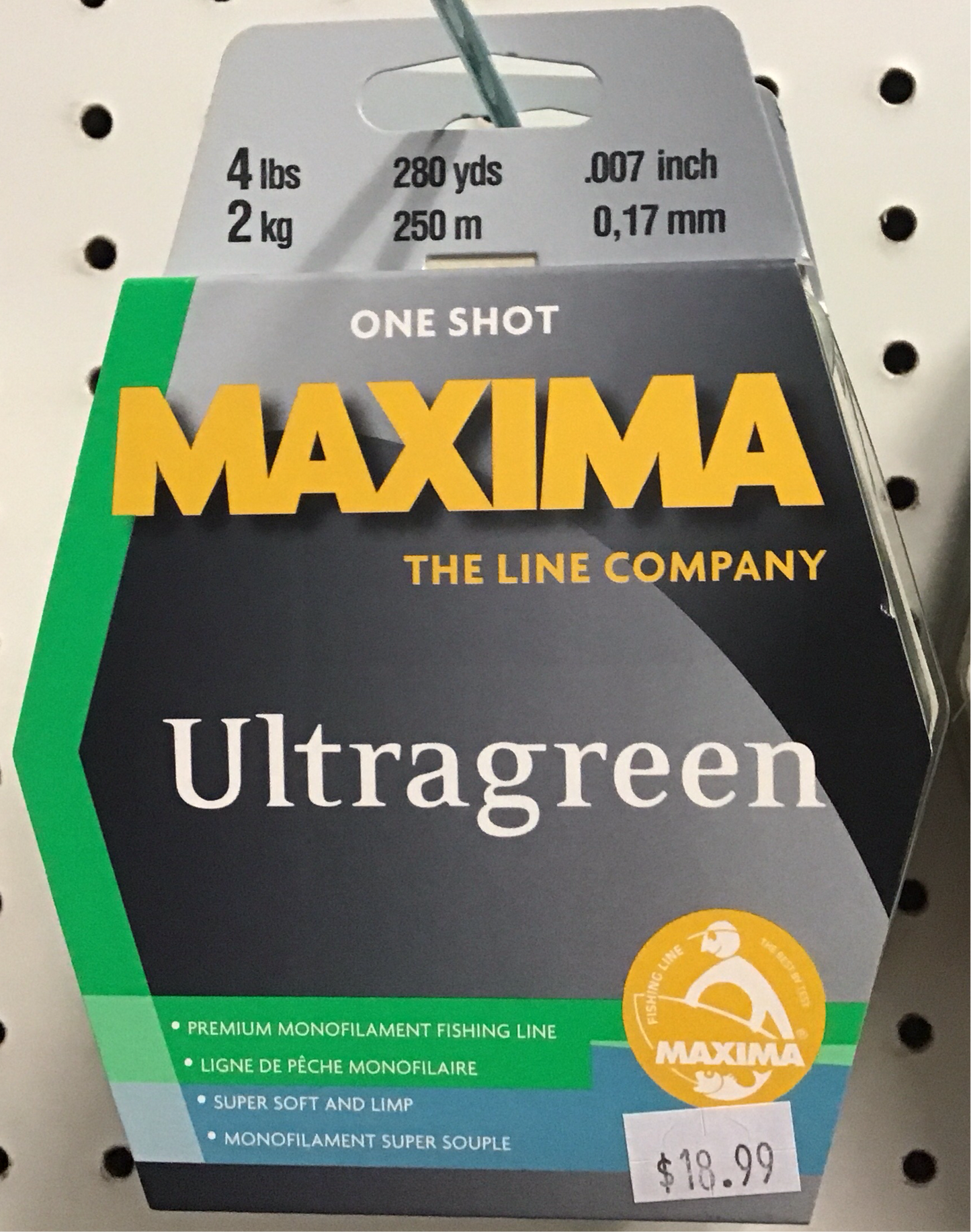 4lb Maxima ultragreen 4lb