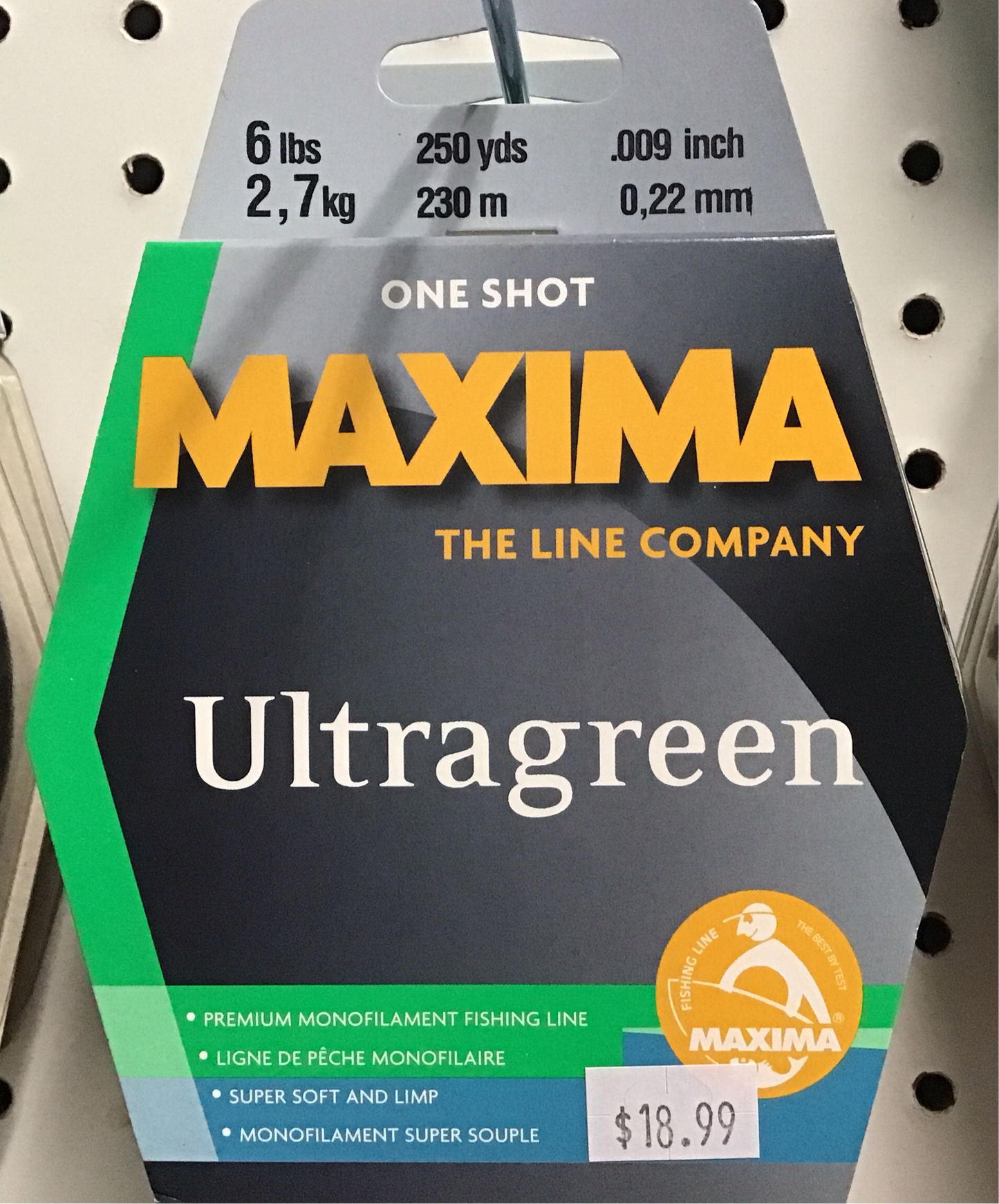 6lb Maxima ultragreen 6lb