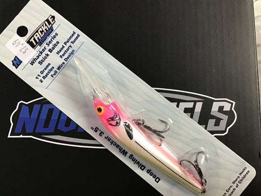 3.5” Whacker pink lemonade glow