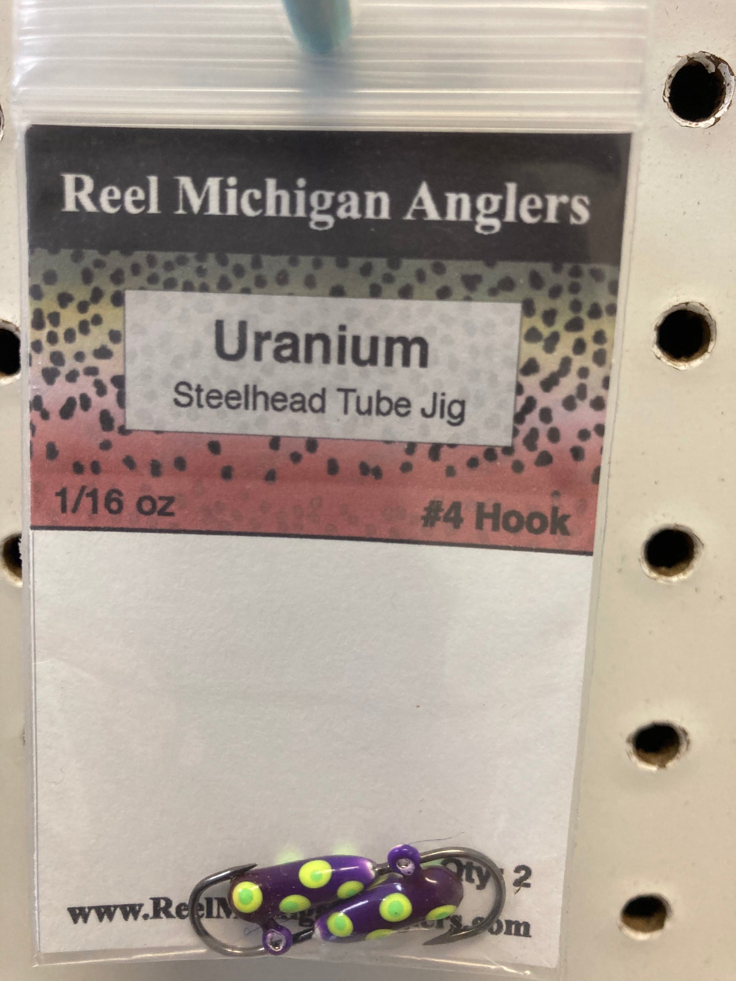 1/16 oz Tube Jig uranium