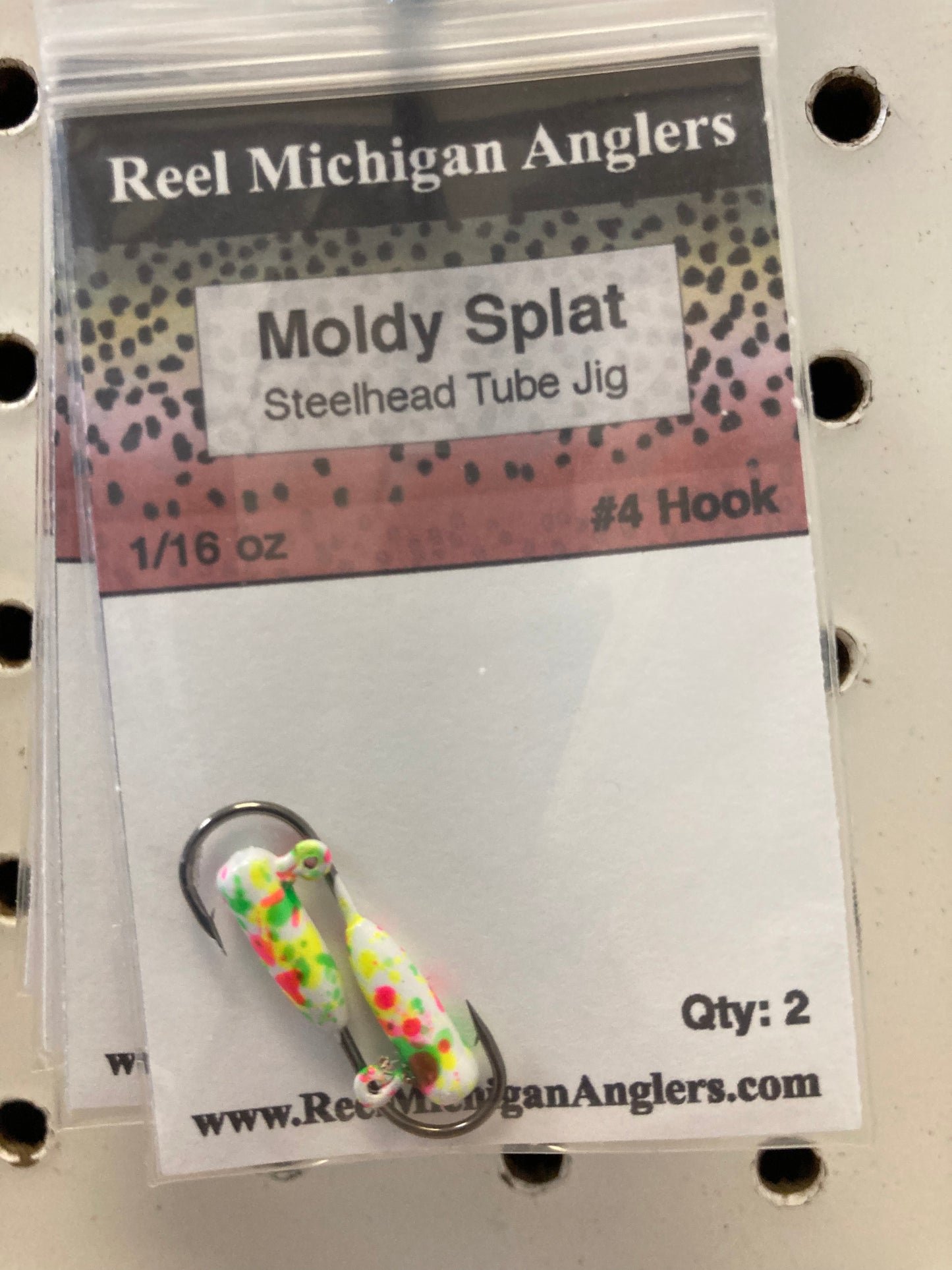 1/16 oz Tube Jig Moldy Splat