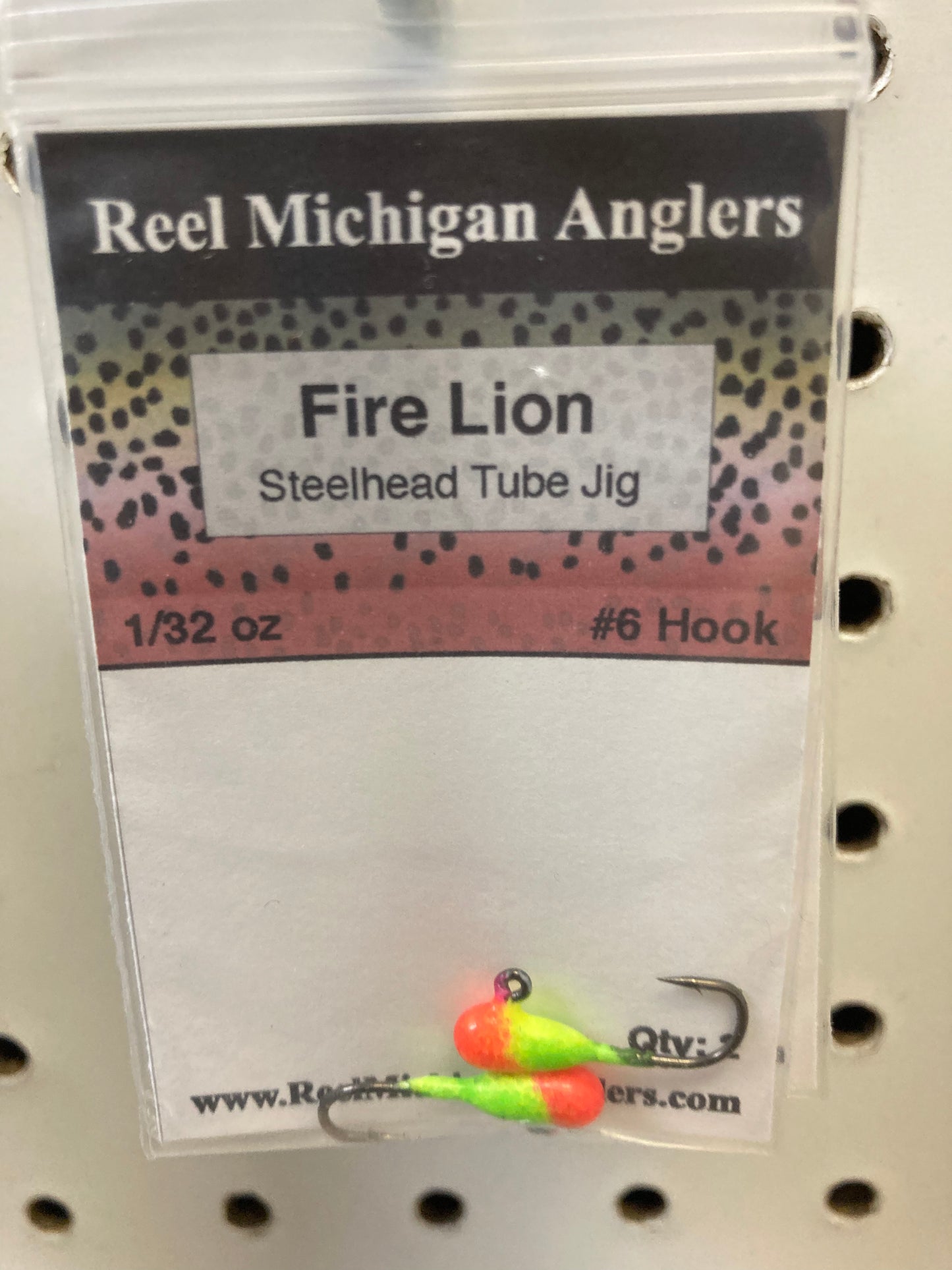 1/32 oz Tube Jig Fire Lion