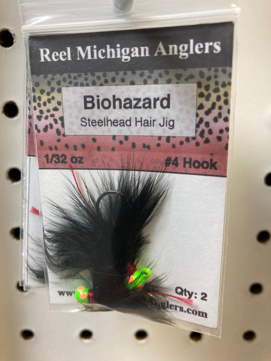 1/32 oz Hair Jig Biohazard