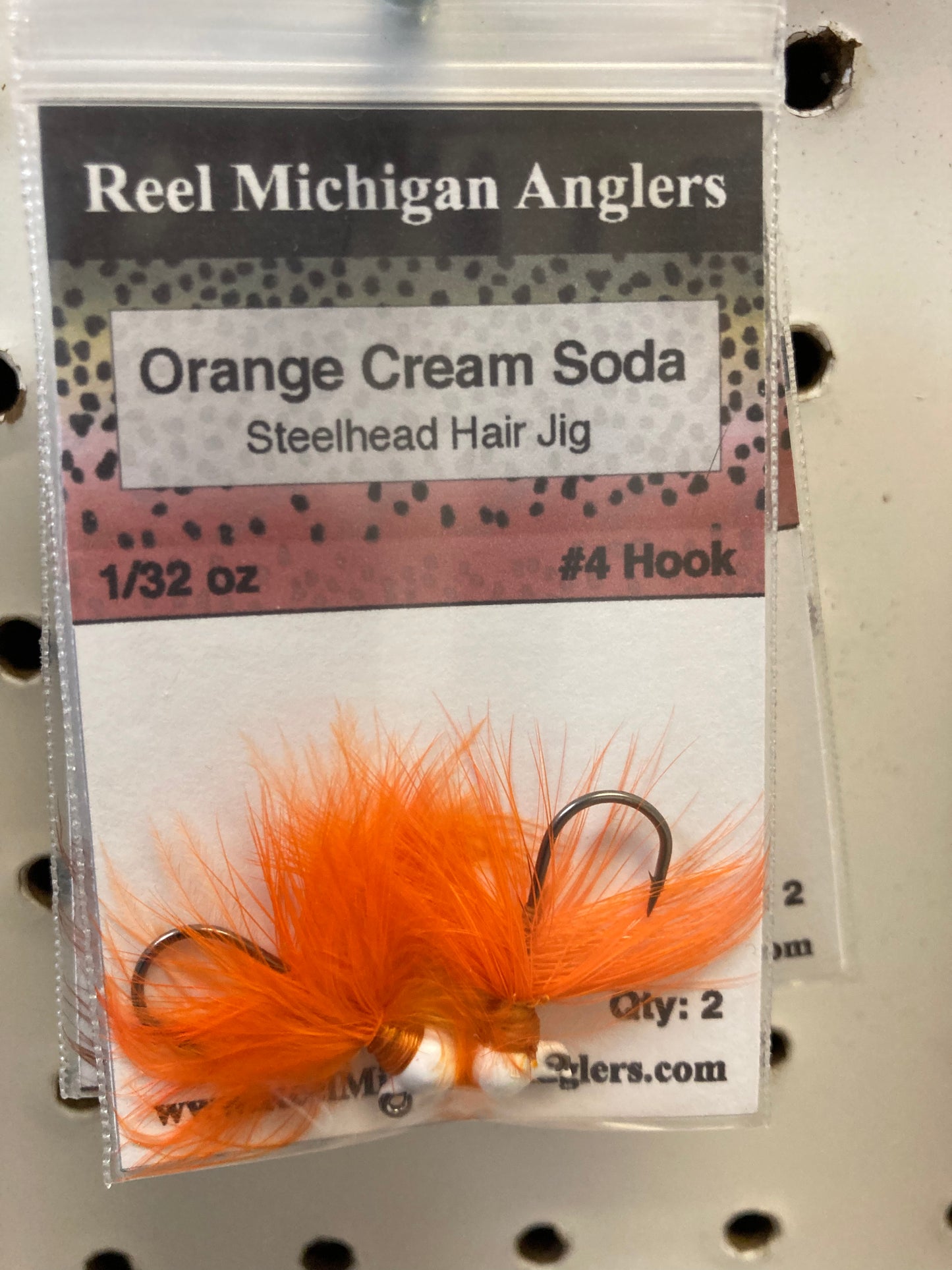 1/32 oz Hair Jig           Orange Cream Soda