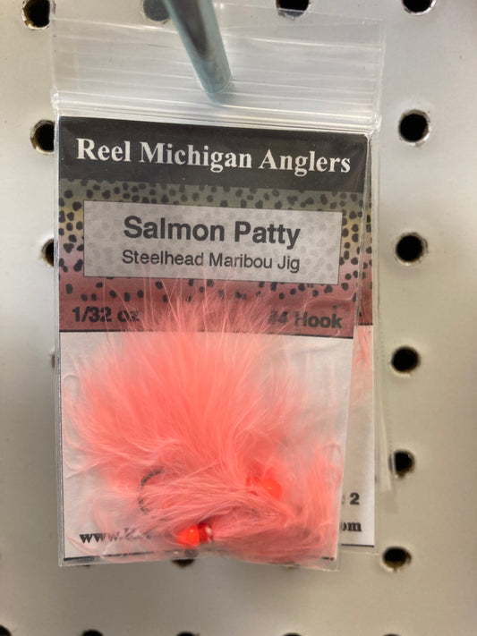 1/32 oz Hair Jig Salmon Patty